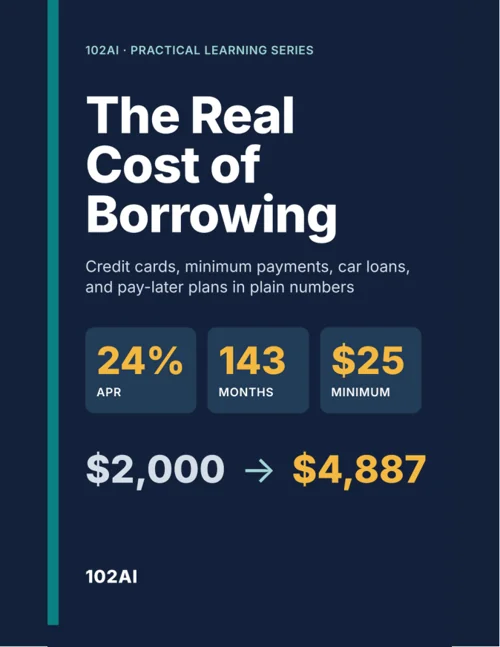 The Real Cost of Borrowing book cover
